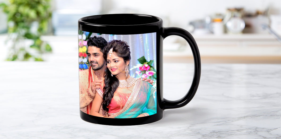 Photo shop mug printing